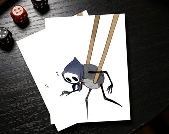 Hollow Knight MTG Card Sleeves, Matte  Card Sleeves, Gamer Gift, Standard Size Deck Protector