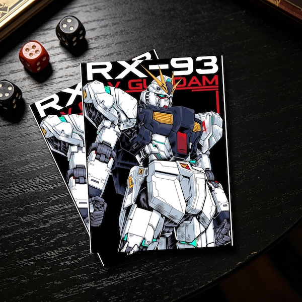 Gundam MTG Card Sleeves, Matte  Card Sleeves, Gamer Gift, Standard Size Deck Protector