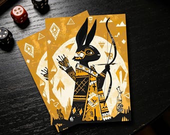 Rrabbit MTG Card Sleeves, Matte  Card Sleeves, Gamer Gift, Standard Size Deck Protector