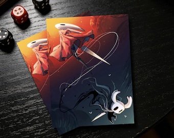 Hollow Knight MTG Card Sleeves, Matte  Card Sleeves, Gamer Gift, Standard Size Deck Protector
