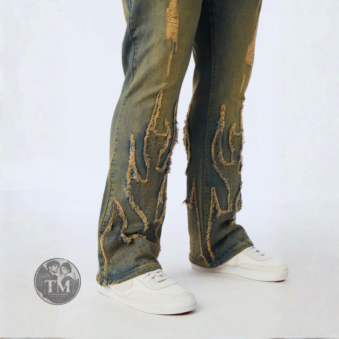 Opium Flared Jeans - Etsy