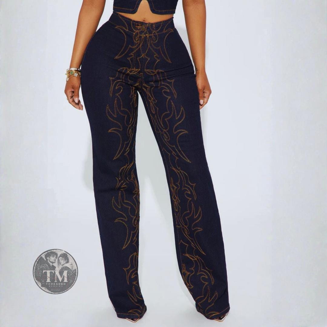 Opium Flared Jeans - Etsy