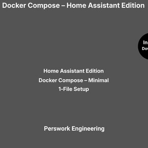 Docker Compose – Home Assistant (Minimal Edition) • Homelab • Self‑Hosting • Easy Deploy