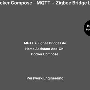 Docker Compose: MQTT + Zigbee Bridge Lite — Complemento para Home Assistant