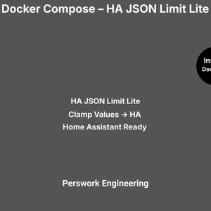 Docker Compose: HA JSON Limit Lite — Clamp JSON Values to Min/Max Ranges for Home Assistant