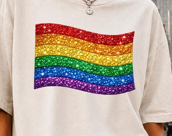 Camiseta con la bandera del orgullo, camiseta del orgullo arcoíris, camiseta de apoyo LGBTQ, camiseta "El amor vence", camiseta de regalo por la igualdad, camiseta de aliado queer, camiseta del progreso del orgullo inclusivo