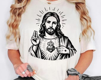 Jesus Bible Church Shirt, Christian Faith Tee, Religious Gift Tshirt, Scripture Worship Shirt, Holy Savior Tee, Gospel Prayer Shirt
