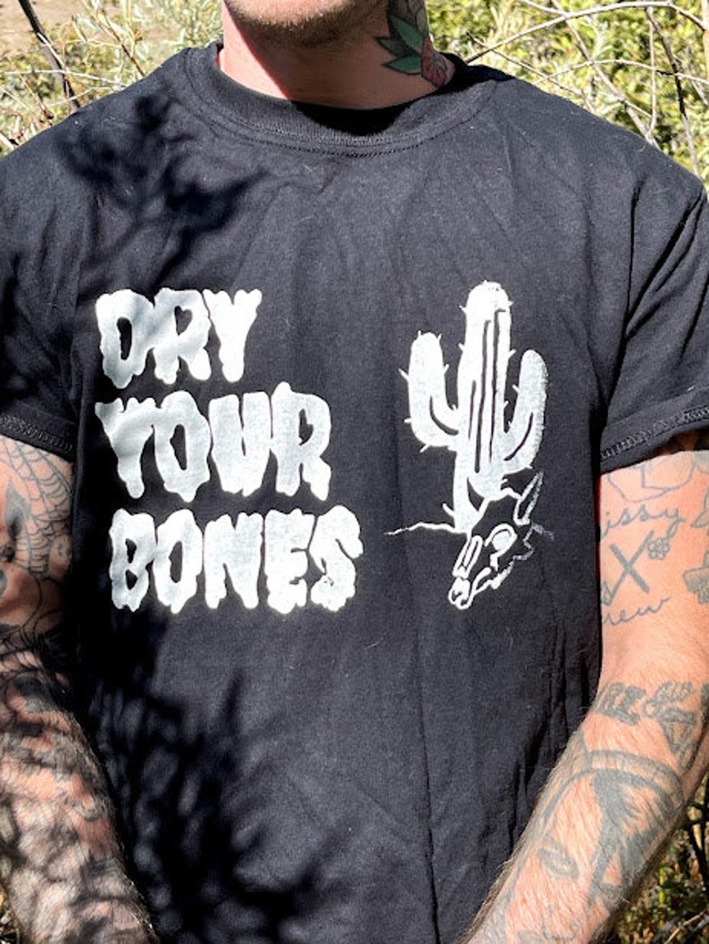Dry Your Bones Logo Tee // Cactus Desert Tee image 1