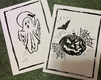 Halloween “Vintage” Duo Print Set