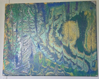 Enchanted Canopy 16x20 inch Original Acrylic on Canvas