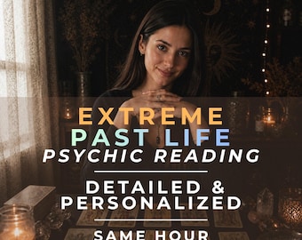 Past Life Psychic Reading, Who Were You Before, Soul Past Life Insight, 1 Hour Delivery, Karmic Energy & Spiritual Guidance