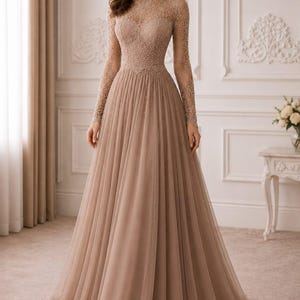 champagne bridesmaid dresses modest Champagne Bridesmaid Dresses Modest V-Neck Minimalist Cap Sleeves A Line Stretch Satin Bridesmaid Dress