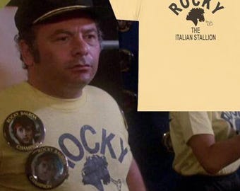 Rocky trainingsscène T-shirt: Unisex katoenen T-shirt, cadeau voor hem/haar, The Italian Stallion T-shirt, Philadelphia, cadeau voor fan