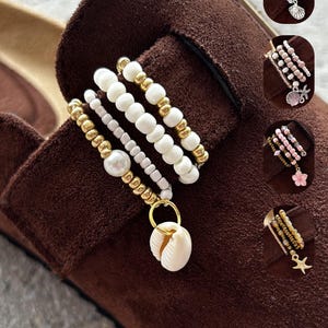 Clog Sandal Shoe Charms Set | Beach Collection