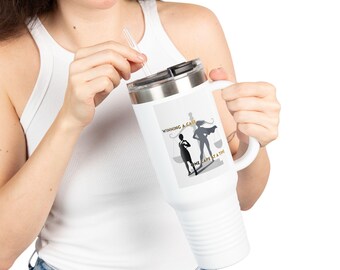 Winning a case...one cape at a time. Insulated Travel Mug, 40oz