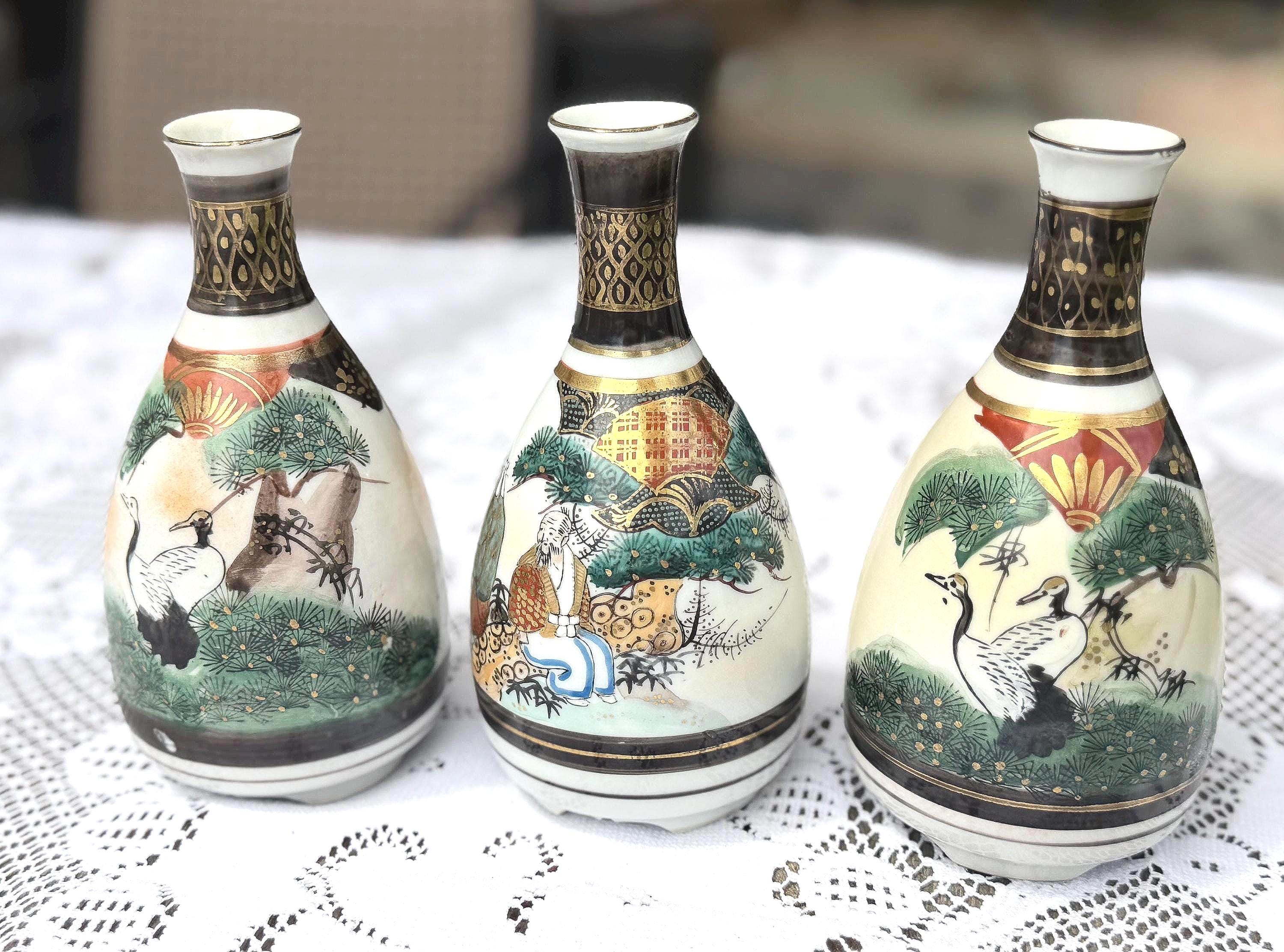 九谷焼の酒瓶 - Etsy 日本