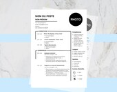 Modèle CV Étudiant Physique et Sciences - Pack de 4 Templates Canva - Stage, Alternance, Master - Design Professionnel