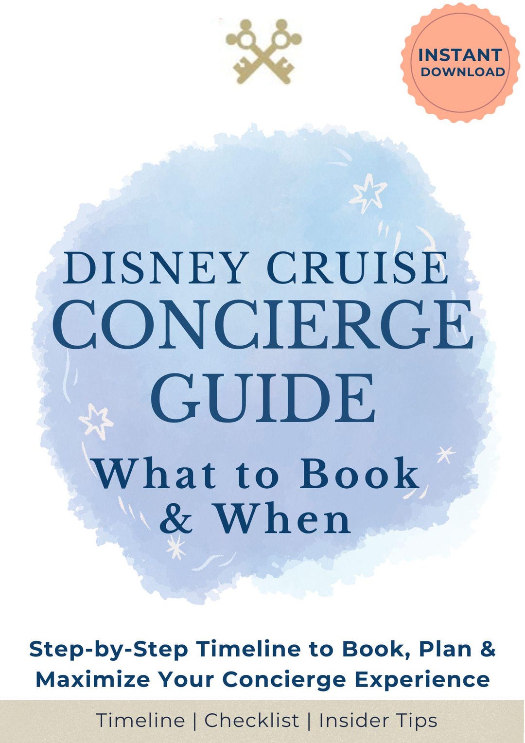Disney Cruise Concierge Planning Guide | What to Book & When | 130-day ...