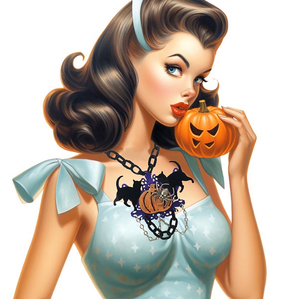 Halloween Necklace, Decadent Black Cats Assemblage ~ Purple, Black & Orange ~ Gothic, Whimsical and Elegant! Great Pumpkin and Scary Spider!