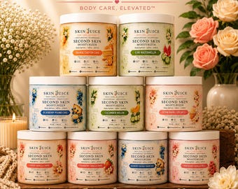 SKIN JUICE 10 oz Second Skin Moisturizer Shea Butter Handmade Creamy Balm