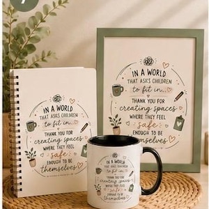 Teacher Appreciation Mug | SEND Teacher Gift | Autism Teacher Mug | SEN Teaching Assistant Gift | End of Term Thank You Gift | Coffee Mug image 7