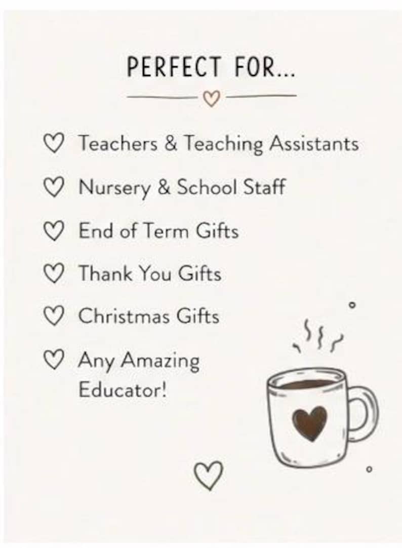 Teacher Appreciation Mug | SEND Teacher Gift | Autism Teacher Mug | SEN Teaching Assistant Gift | End of Term Thank You Gift | Coffee Mug image 2
