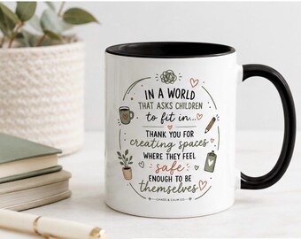 Teacher Appreciation Mug | SEND Teacher Gift | Autism Teacher Mug | SEN Teaching Assistant Gift | End of Term Thank You Gift | Coffee Mug