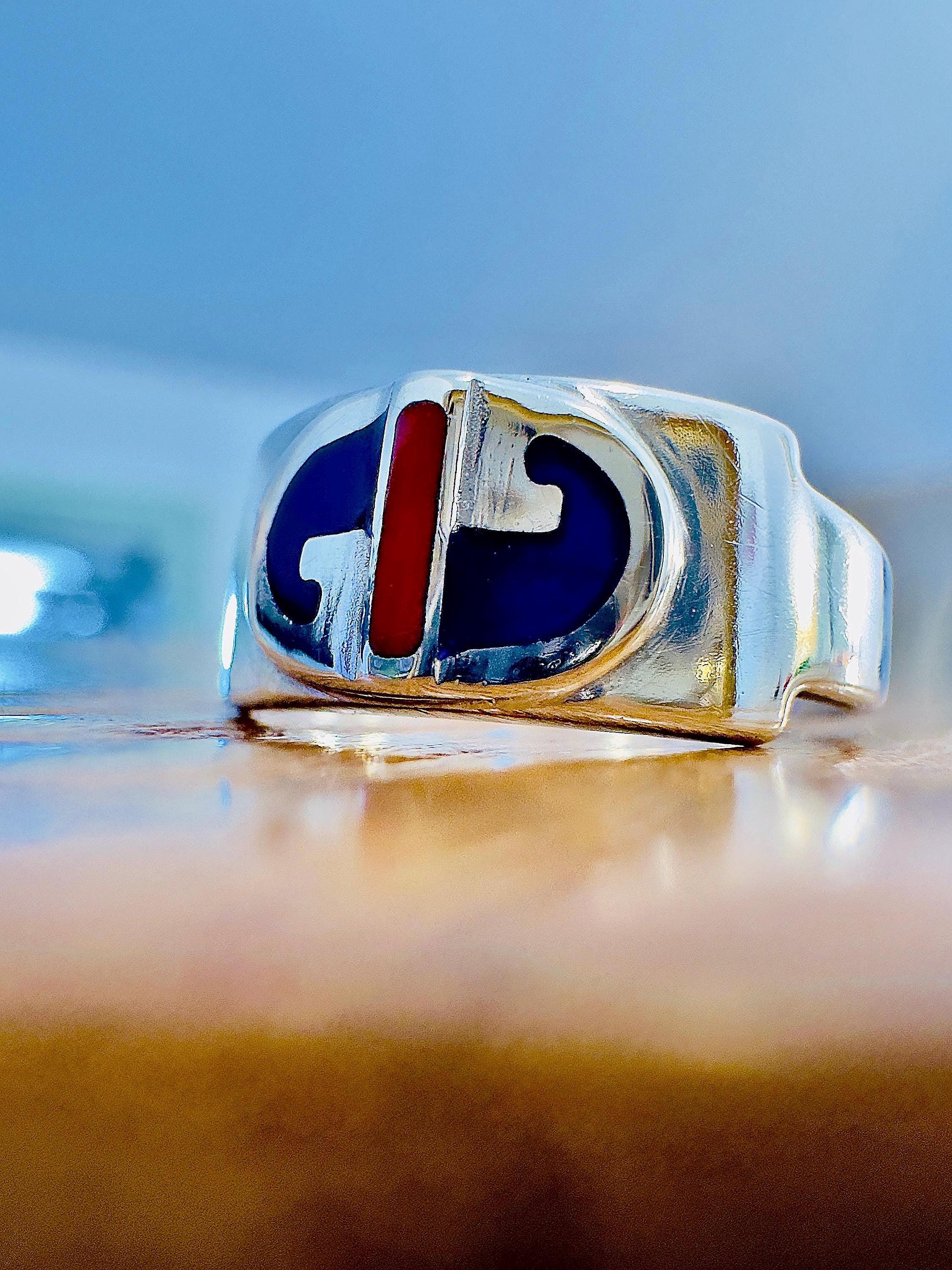 Men Gucci Pinky Ring - Etsy