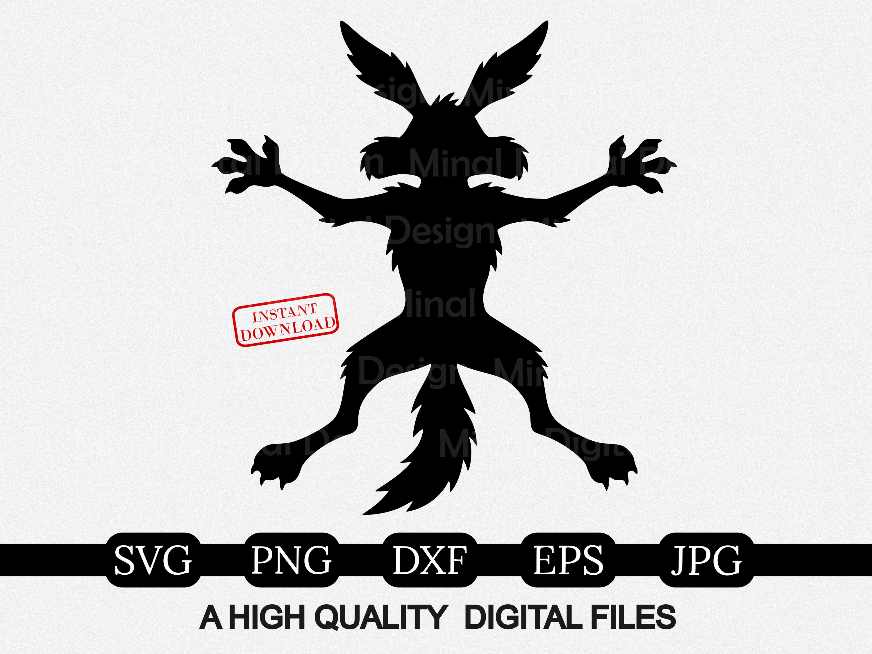 ワイリーコヨーテsvg - Etsy 日本