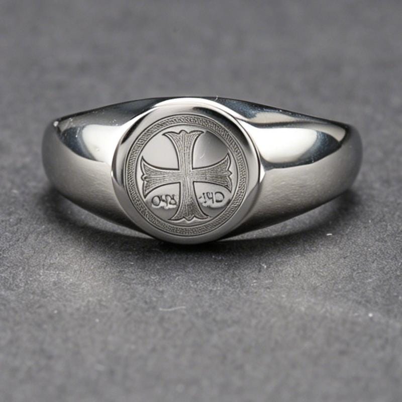 Christian Chi-rho Ring Ancient Roman Britain Faith - Etsy