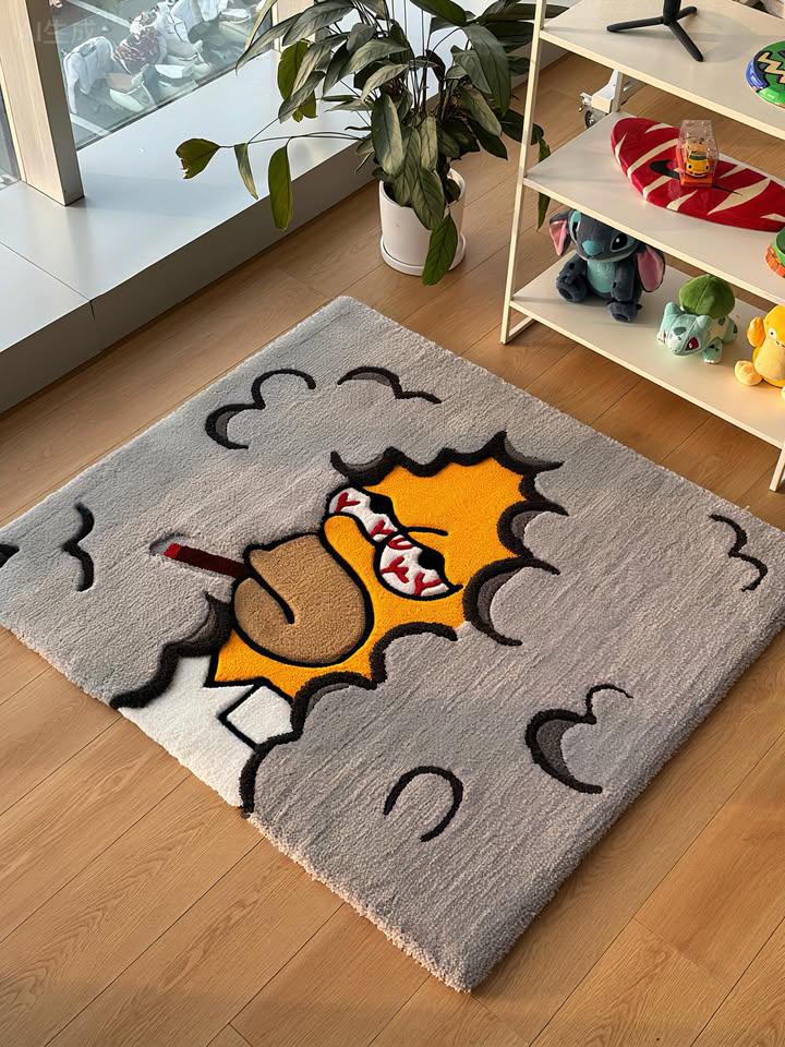 Homer simpson rug - Etsy 日本