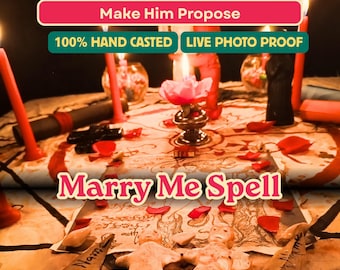 Marry Me Spell | Attract Sacred Union & Embrace Lifelong Devotion Now