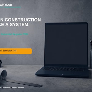 RFI and Submittal Register Excel Template | Construction Document Log, Due Dates and Workflow Dashboard
