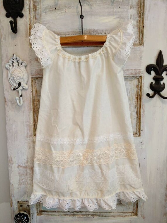 ecru flower girl dresses