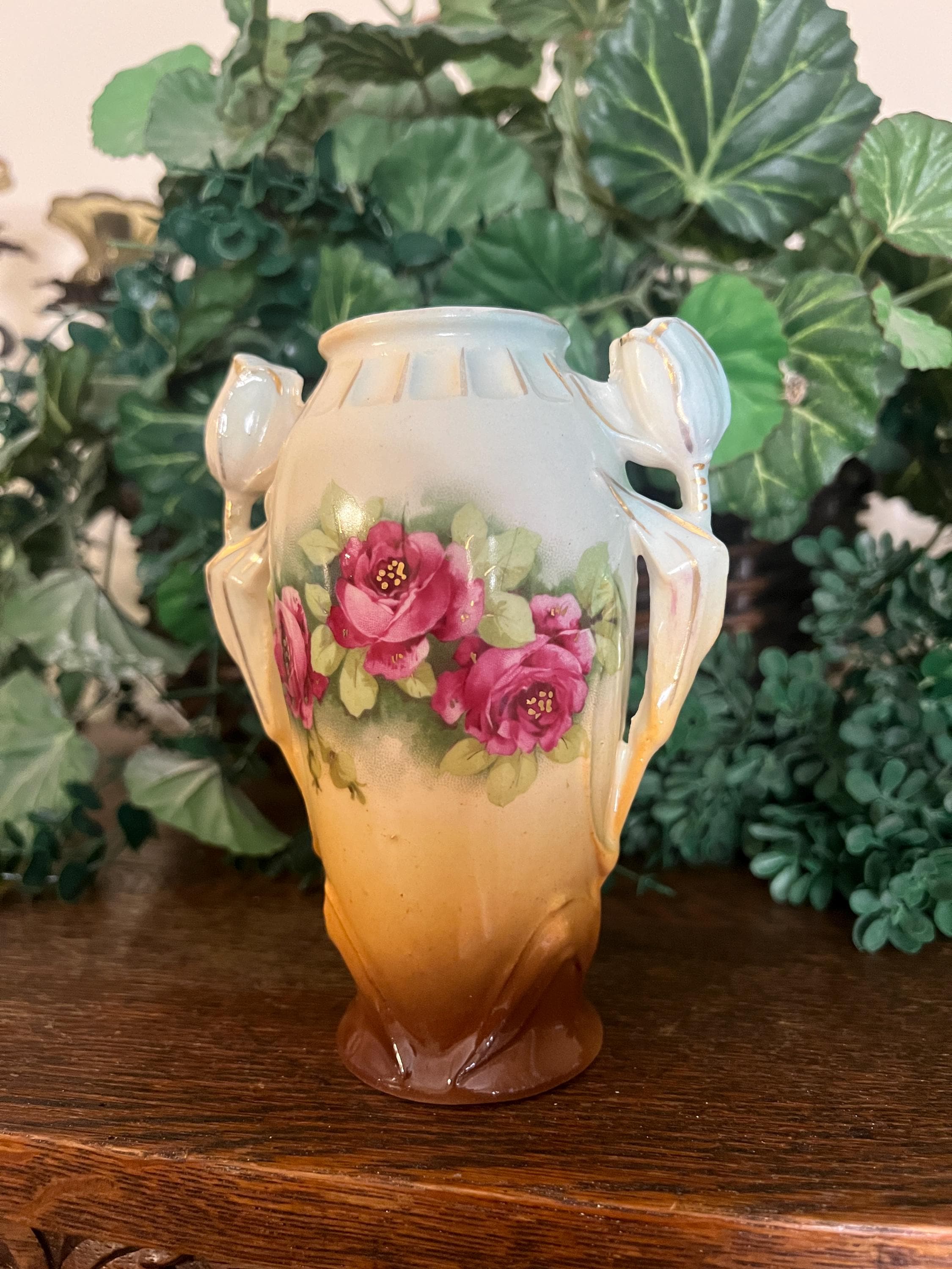 Antique Austrian Vase - Etsy