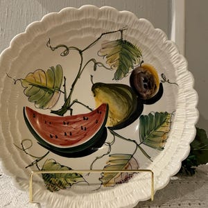 Italian Ceramic Fruit Bowl - Etsy