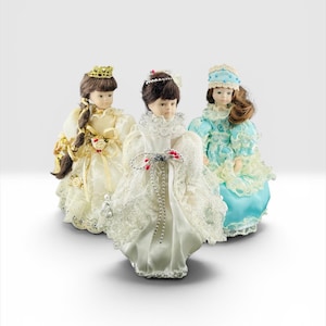 Musical Porcelain Doll - Etsy