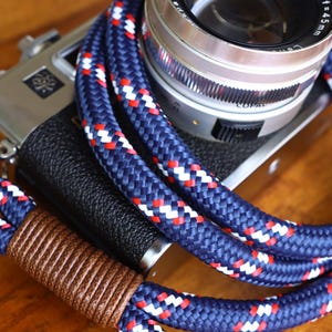 Tracolla per fotocamera – Tracolla a corda da 10 mm per reflex digitali / Tracolla per reflex digitali