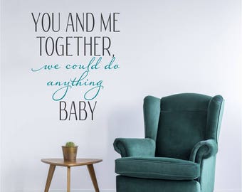 Family Monogram Wall Decal Vinyl Wedding Stickers Art ...