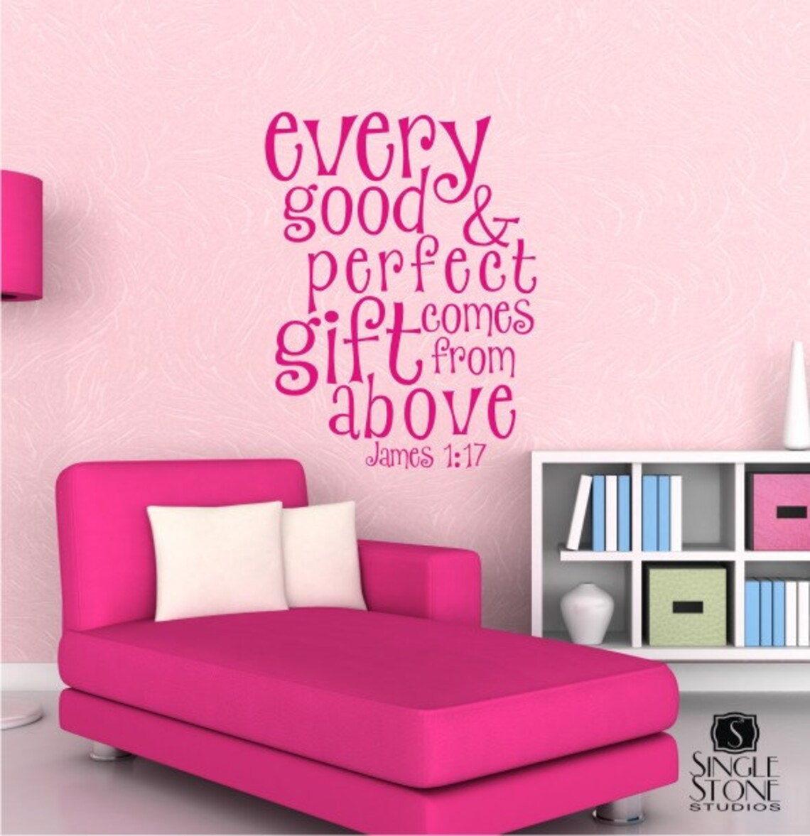 Nursery Wall Decals Text Good and Perfect Gift Kids Wall Etsy