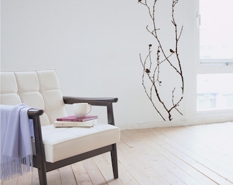Tree Wall Decal Nature's Elegance - Vinyl Wall Stickers Art Graphics Custom Home Decor