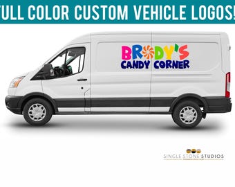 Custom Vehicle Car Truck Van Trailer Decals - Business Logos and Services