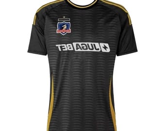 Colo Colo Soccer Jersey Mens Football Shirt Breathable Short Sleeve Sports Top Lightweight Fan Jersey Large Size Apparel