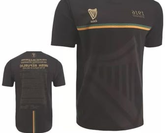 1916 Irish Commemoration Jersey Men’s Football Shirt Vintage Tribute Tee Ireland