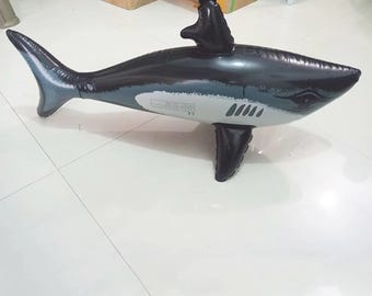 Inflatable Shark Pool Float Toy for Kids and Adults, Floating Water Animal Toy, Whale Fish Swim Accessory, 1-5PCS Pool Fun Outdoors