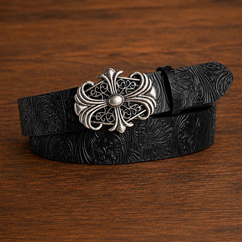 Chrome Hearts Ch Belt - Etsy