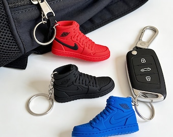 Sneaker Keychain 3D Printed | Mini Shoe Keychain | Streetwear Style | Backpack Charm | Gift for Sneaker Lovers