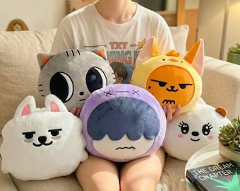 TXT Kpop Plush Cushion – 30cm Character Pillow, MOA Collection Home Decor