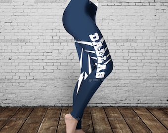 Dallas Cowboys Leggings - Etsy