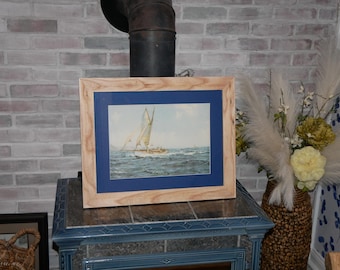 Montague Dawson “Fine Weather and a Fair Wind” — Pencil Signed Frost & Reed Print, Framed Nautical Sailing Art
